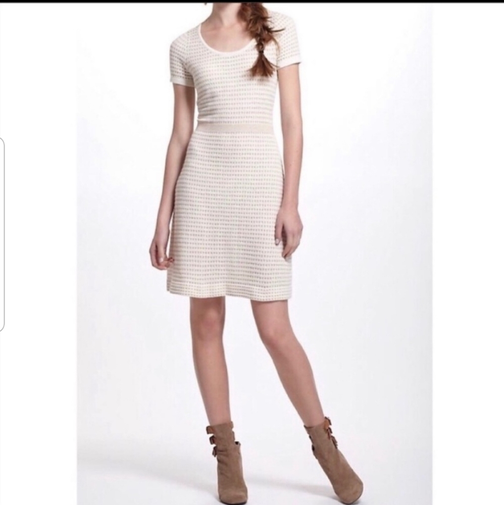 Anthropologie Sparrow Wool Sweater Dress Size XS